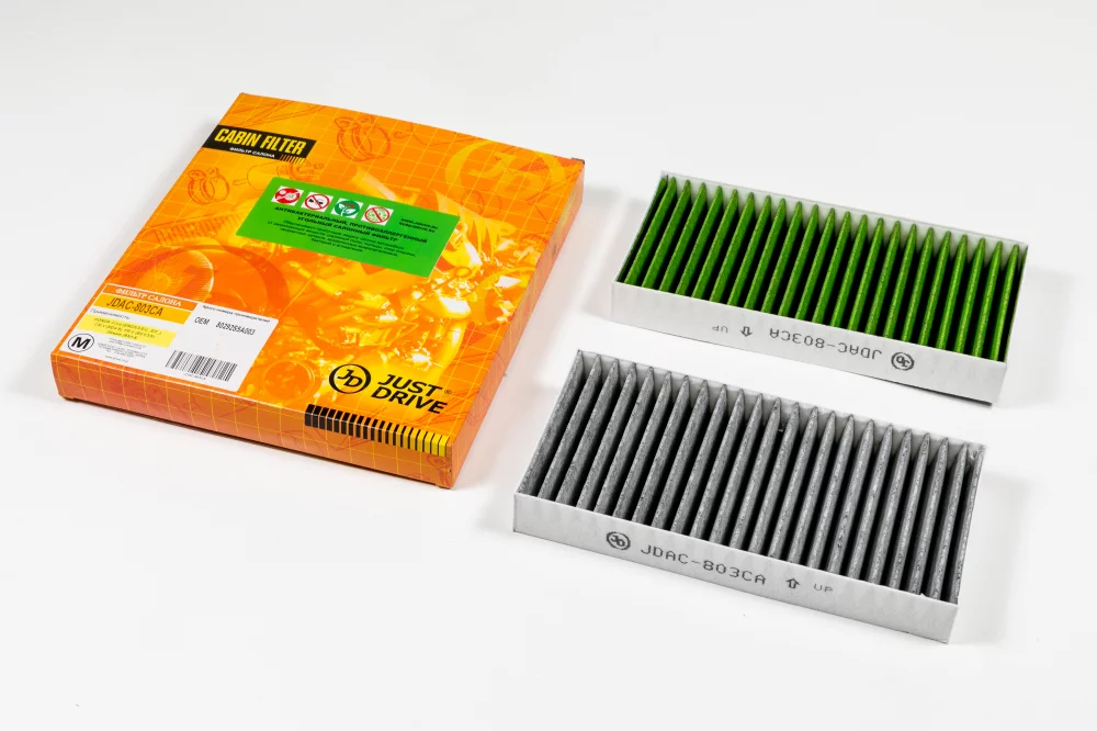 Фильтр салона угольный антибактериальный - Артикул JDAC803CA - Производитель Just Drive - Фото, Отзывы, Цены 