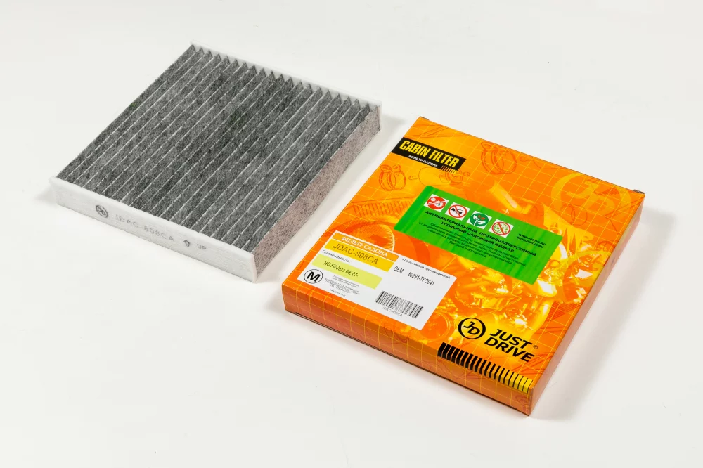 Фильтр салона угольный антибактериальный - Артикул JDAC808CA - Производитель Just Drive - Фото, Отзывы, Цены 