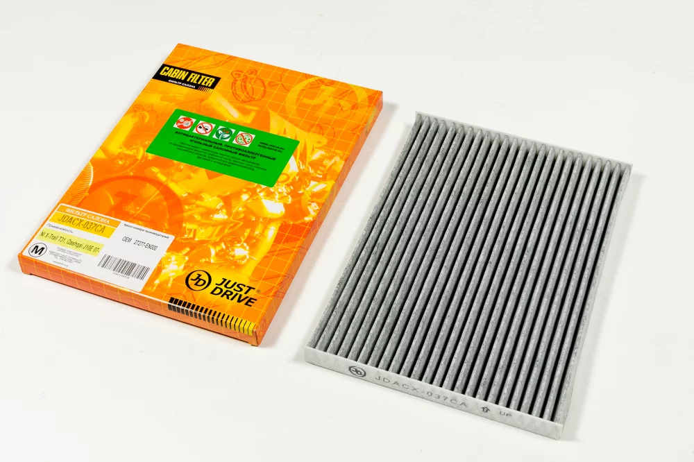 Фильтр салона угольный антибактериальный - Артикул JDACX037CA - Производитель Just Drive - Фото, Отзывы, Цены 