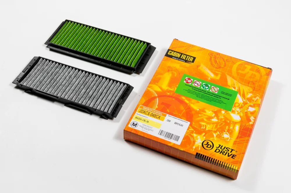 Фильтр салона угольный антибактериальный - Артикул JDACX048CA - Производитель Just Drive - Фото, Отзывы, Цены 