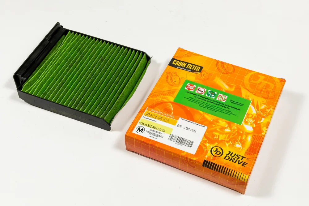 Фильтр салона угольный антибактериальный - Артикул JDACX053CA - Производитель Just Drive - Фото, Отзывы, Цены 
