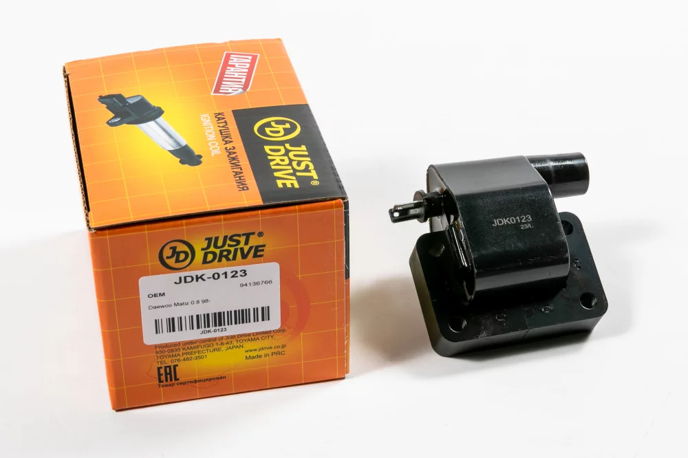 Катушка зажигания - Артикул JDK0123 - Производитель Just Drive - Фото, Отзывы, Цены 