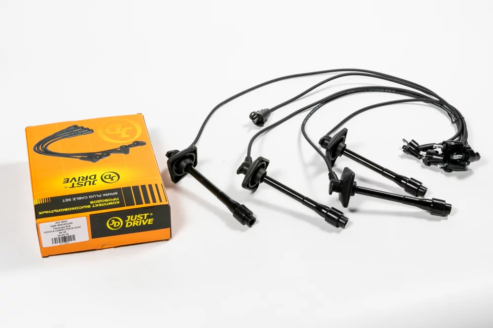 Провода высоковольтные 3S/4S-FE квадрат. резин -JDV0022 Just Drive для TOYOTA CARINA E, TOYOTA CAMRY, TOYOTA VISTA