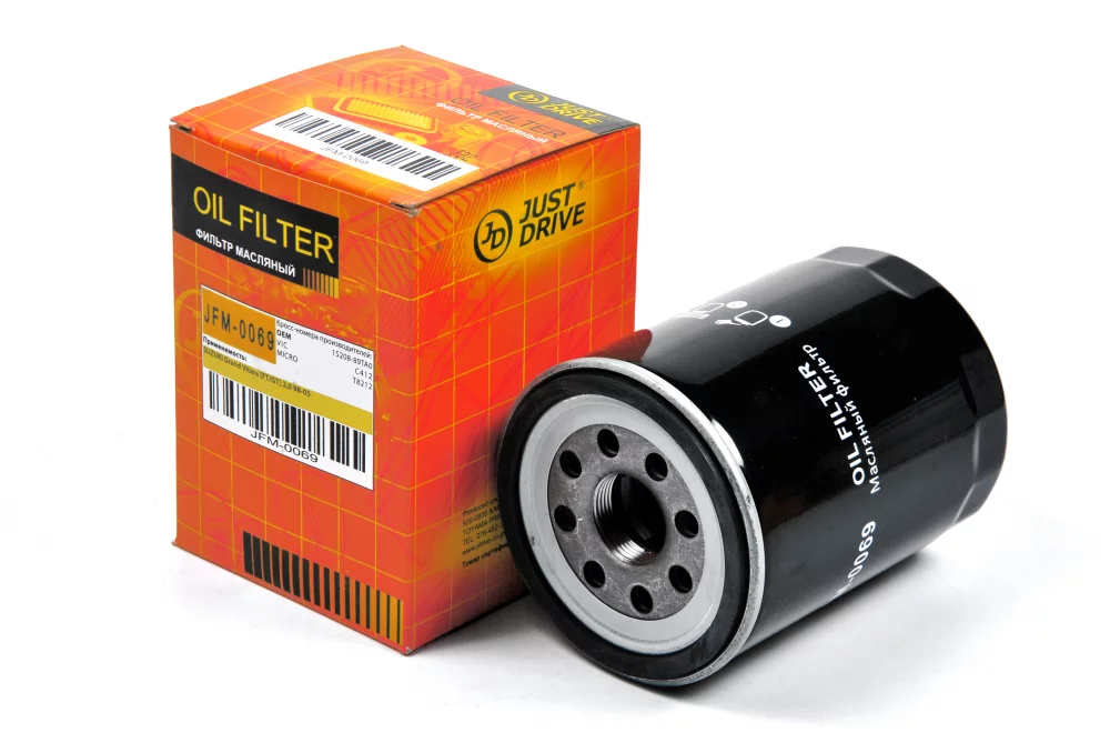 Фильтр масляный - Артикул JFM0069 - Производитель Just Drive - Фото, Отзывы, Цены 