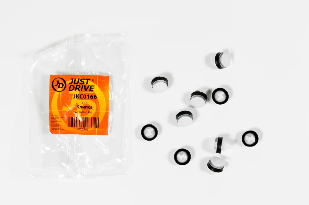 Клипса крепёжная (уп. 10шт) - Артикул JKC0166 - Производитель Just Drive - Фото, Отзывы, Цены 