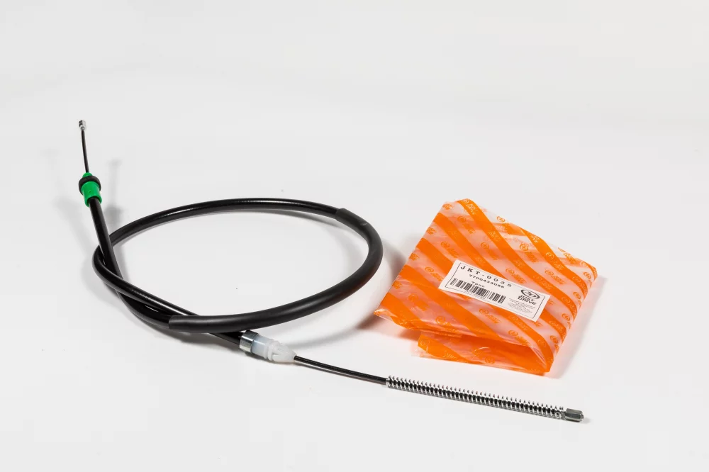 Трос привода ручного тормоза левый L-1320мм - Артикул JKT0035 - Производитель Just Drive - Фото, Отзывы, Цены 