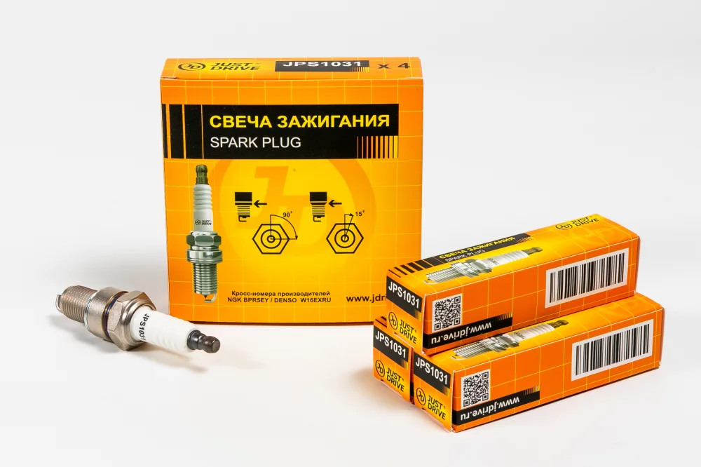 Свеча зажигания /BPR5EY/W16EXRU - Артикул JPS1031 - Производитель Just Drive - Фото, Отзывы, Цены 