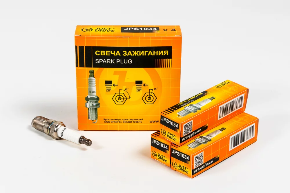 Свеча зажигания /BP6EFS/T20EPU - Артикул JPS1034 - Производитель Just Drive - Фото, Отзывы, Цены 