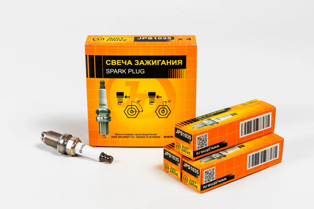 Свеча зажигания /BKUR5ET10/K16TNRS9 - Артикул JPS1035 - Производитель Just Drive - Фото, Отзывы, Цены 