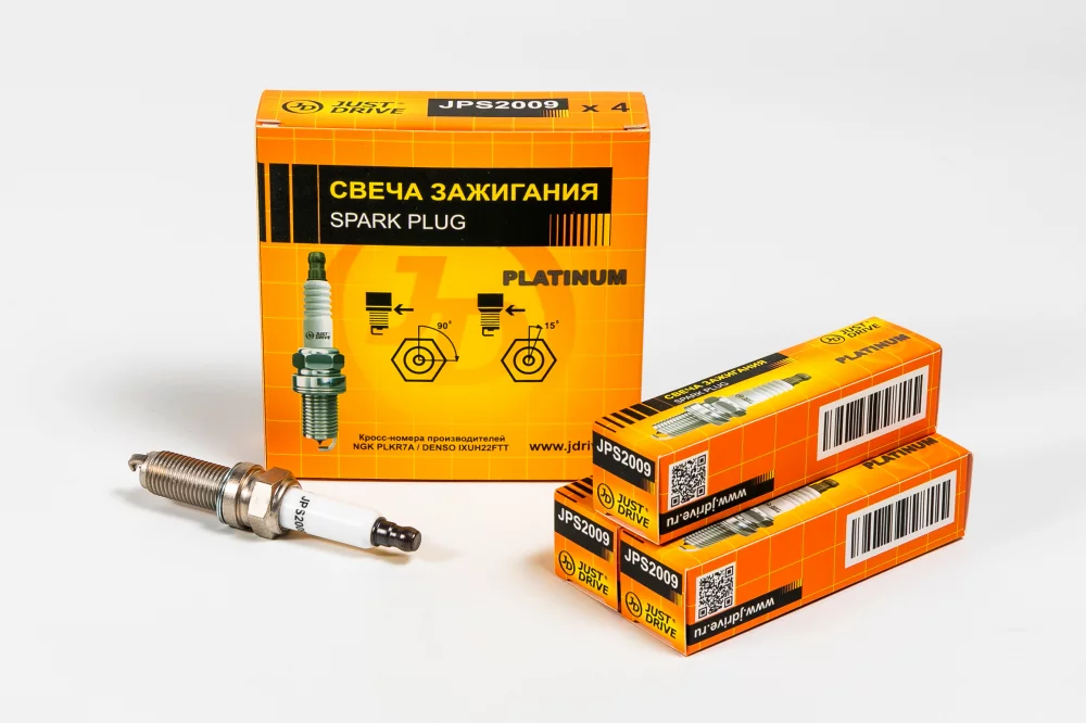 Свеча зажигания /PLKR7A/IXUH22FTT PLATINUM - Артикул JPS2009 - Производитель Just Drive - Фото, Отзывы, Цены 