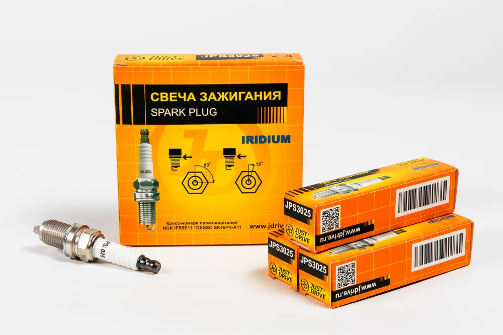 Свеча зажигания /IFR5E11/SK16PR-A11 IRIDIUM - Артикул JPS3025 - Производитель Just Drive - Фото, Отзывы, Цены 