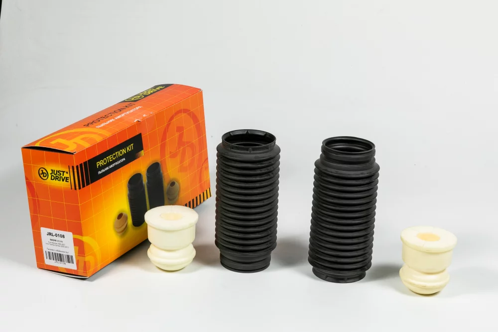 Пыльник с отбойником (комплект на 2 стойки) перед - Артикул JRL0108 - Производитель Just Drive - Фото, Отзывы, Цены 