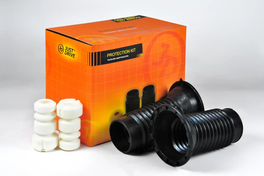 Пыльник с отбойником (комплект на 2 стойки) перед - Артикул JRL0110 - Производитель Just Drive - Фото, Отзывы, Цены 