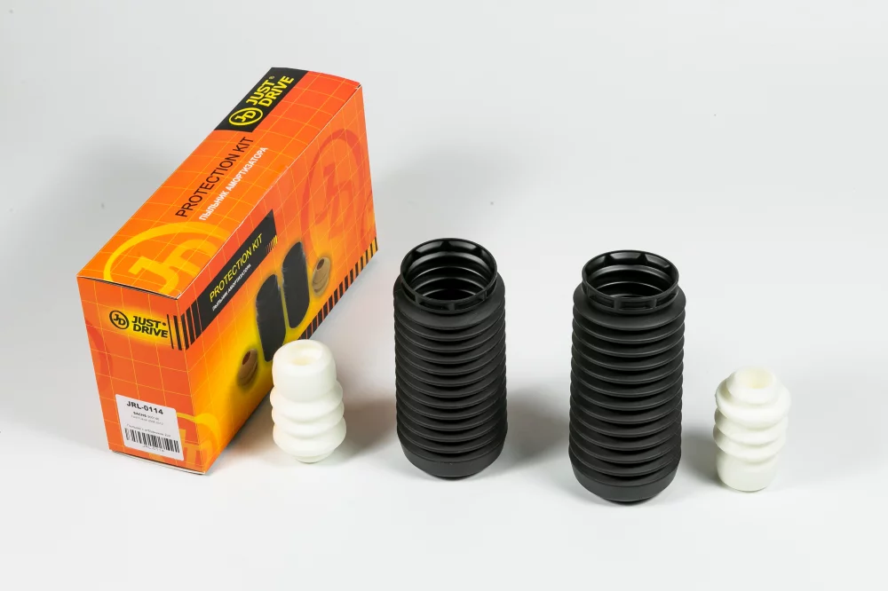 Пыльник с отбойником (комплект на 2 стойки) перед - Артикул JRL0114 - Производитель Just Drive - Фото, Отзывы, Цены 