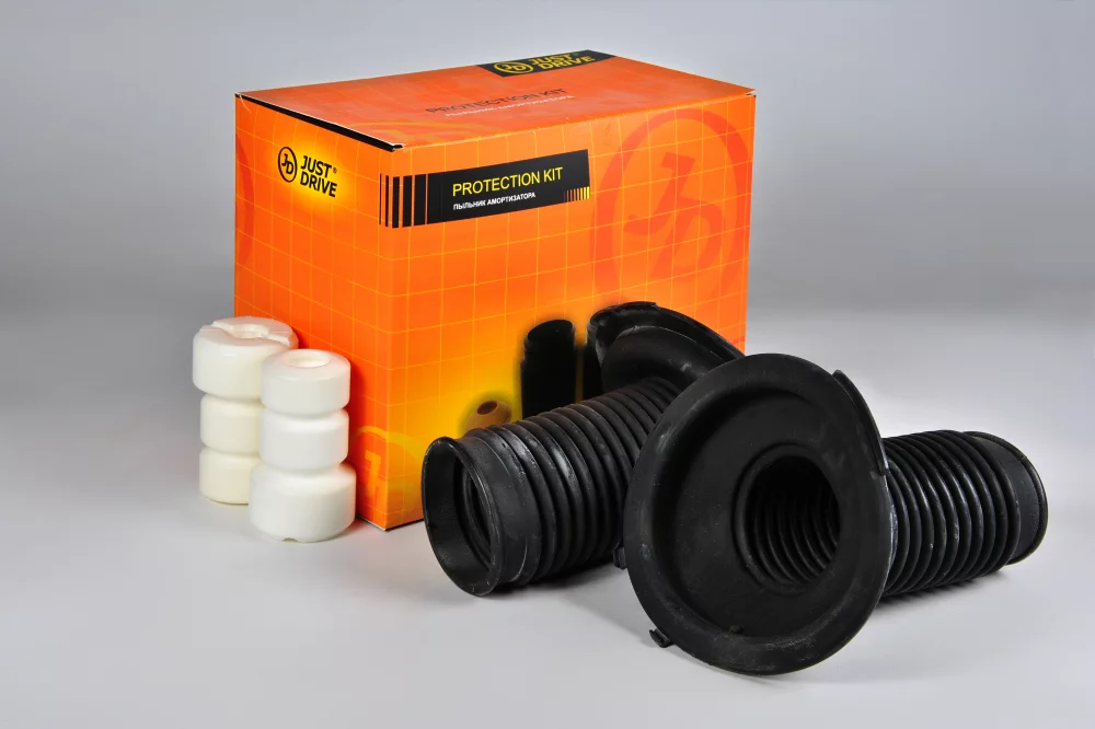 Пыльник с отбойником (комплект на 2 стойки) перед - Артикул JRL0116 - Производитель Just Drive - Фото, Отзывы, Цены 