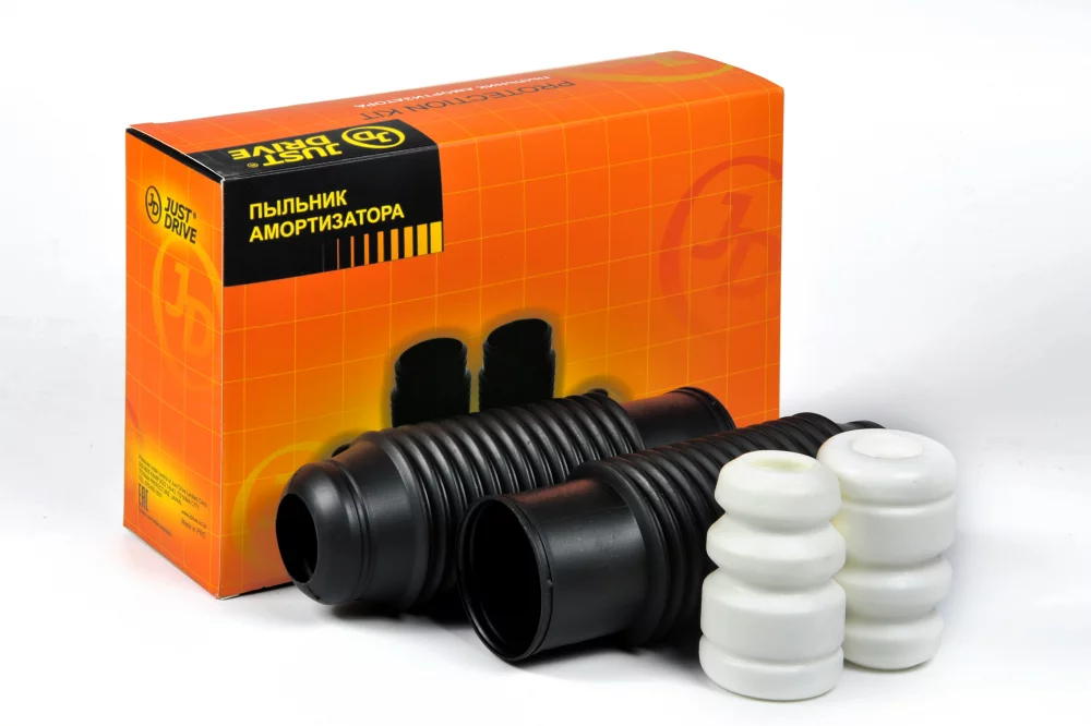 Пыльник с отбойником (комплект на 2 стойки) перед - Артикул JRL0137 - Производитель Just Drive - Фото, Отзывы, Цены 