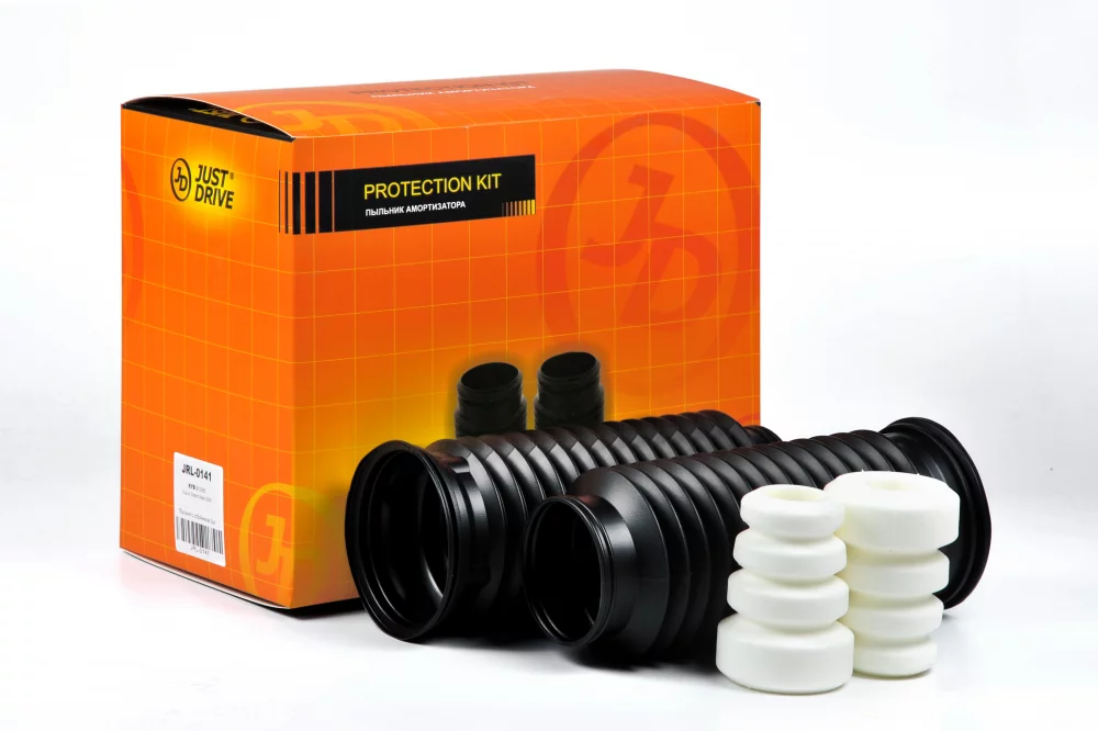 Пыльник с отбойником (комплект на 2 стойки) перед - Артикул JRL0141 - Производитель Just Drive - Фото, Отзывы, Цены 