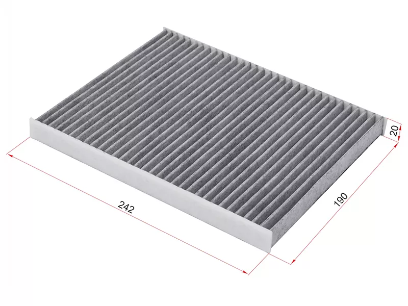 Фильтр салона FORD FIESTA 12-17 угольный - Артикул 50014457 - Производитель Kolbenschmidt - Фото, Отзывы, Цены 