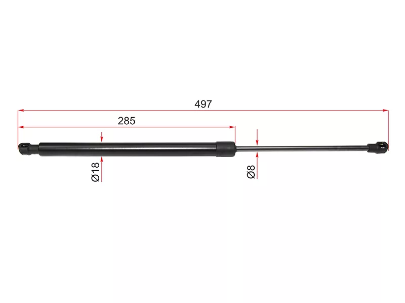 Амортизатор крышки багажника Land Rover Discovery 04-17 - Артикул 8175717 - Производитель Lesjofors - Фото, Отзывы, Цены 