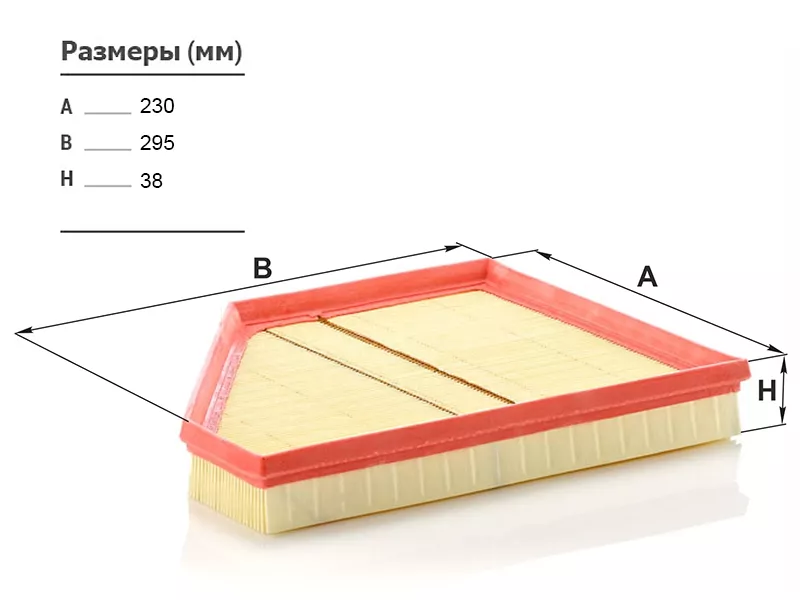 Фильтр воздушный BMW X5 4.8i 06-10 - Артикул C3090 - Производитель Mann - Фото, Отзывы, Цены 