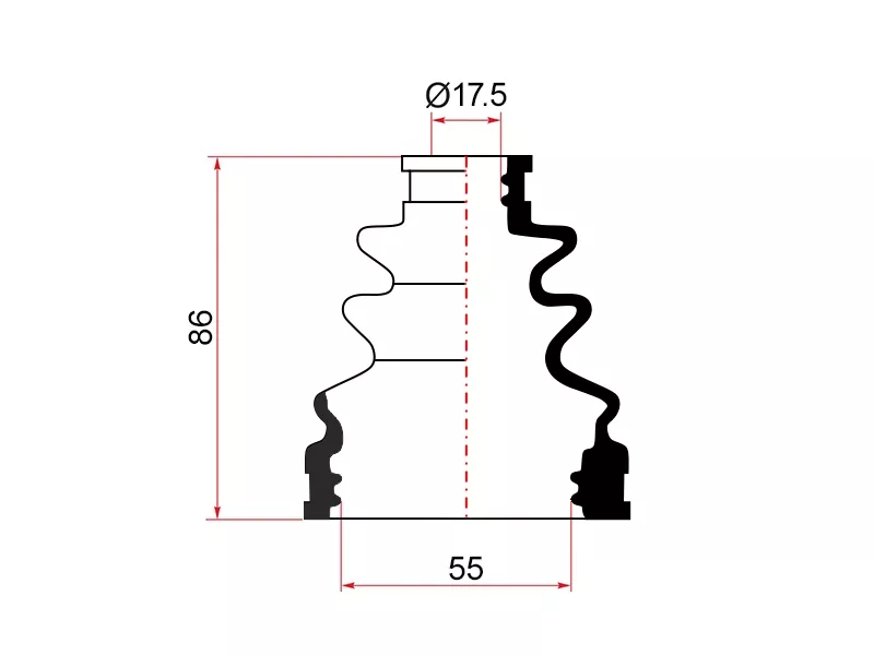 Пыльник ШРУСа внутренний TOYOTA VITZ/YARIS 1KRFE KSP90 05 - Артикул 02152 - Производитель Maruichi - Фото, Отзывы, Цены 