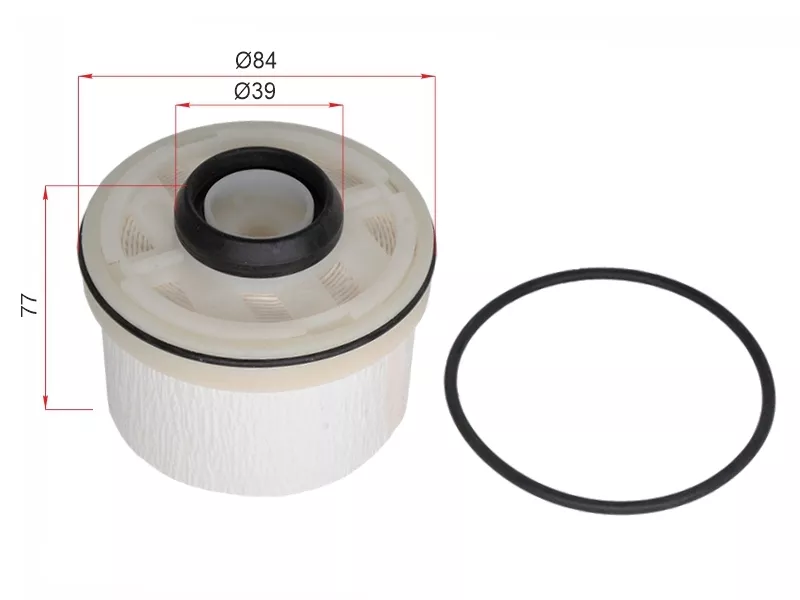 Фильтр топливный TOYOTA HILUX VIGO 04-/HIACE/REGIUSACE 1KDFTV/2KDFTV 07 - Артикул F1231 - Производитель Micro - Фото, Отзывы, Цены 