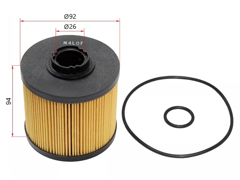 Фильтр топливный (картридж) MITSUBISHI CANTER FE7#/FE8# 4M42/4M50 03 - Артикул F7236 - Производитель Micro - Фото, Отзывы, Цены 