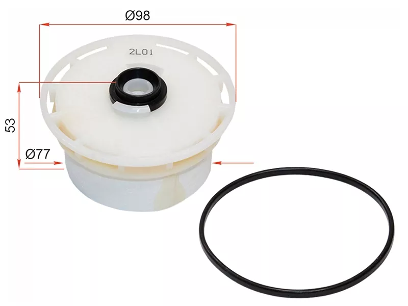 Фильтр топливный (картридж) TOYOTA LAND CRUISER 200 1VDFTV 07 - Артикул MFR17 - Производитель Micro - Фото, Отзывы, Цены 