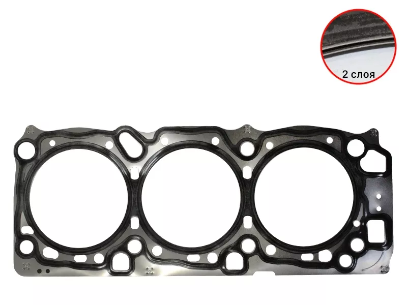 Прокладка ГБЦ MITSUBISHI PAJERO/MONTERO 6G74 GDI 97 - Артикул MD342390 - Производитель Mitsubishi - Фото, Отзывы, Цены 