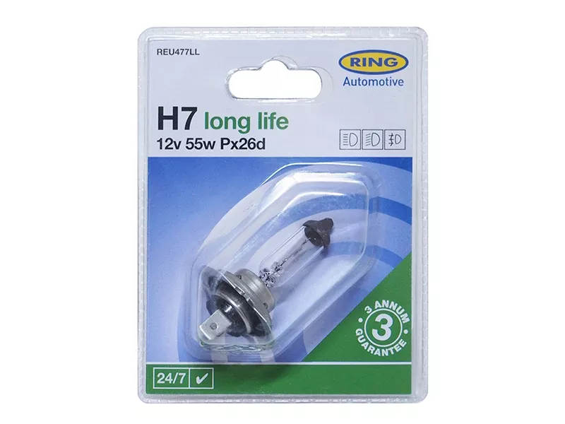 Лампа (H7/ Галоген/ 12V 55W) - Артикул REU477LL - Производитель Ring - Фото, Отзывы, Цены 