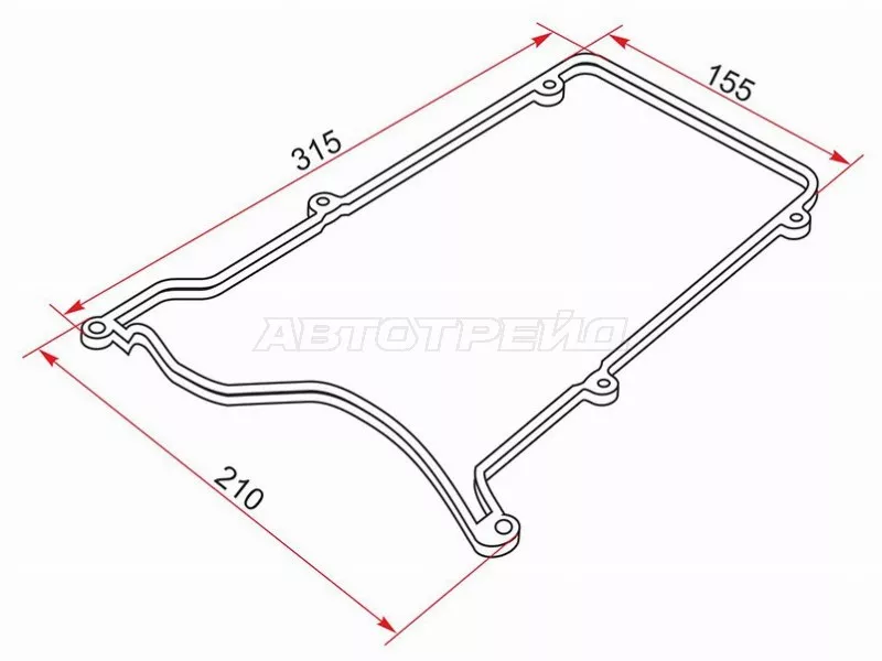 Прокладка клапанной крышки TOYOTA DUET M1#0 EJDE 98-04 - Артикул K1121397202 - Производитель Sat - Фото, Отзывы, Цены 