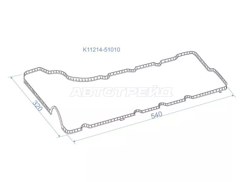 Прокладка клапанной крышки левая TOYOTA LAND CRUISER 200 1VDFTV 07 - Артикул K1121451010 - Производитель Sat - Фото, Отзывы, Цены 
