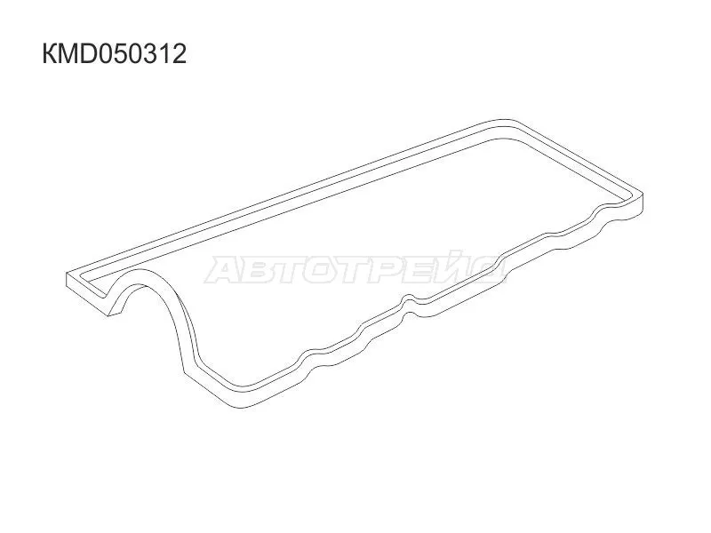Прокладка клапанной крышки MMC 4D56+T, HY Galloper/Terracan - Артикул KMD050312 - Производитель Sat - Фото, Отзывы, Цены 