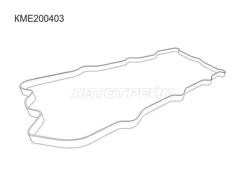 Прокладка клапанной крышки MMC 4M40+T 94 - Артикул KME200403 - Производитель Sat - Фото, Отзывы, Цены 