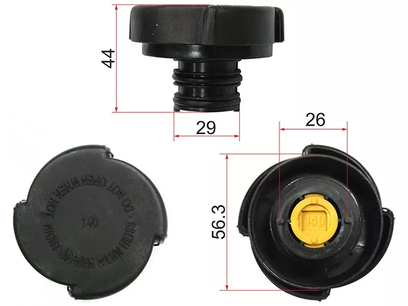 Пробка радиатора BMW - Артикул R106 - Производитель Sat - Фото, Отзывы, Цены 