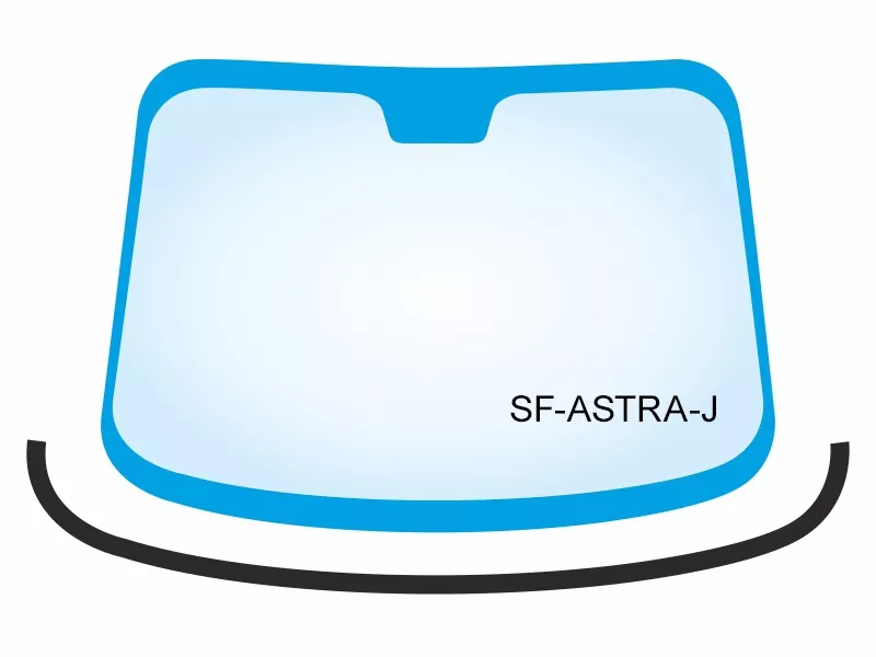 Молдинг лобового стекла (Снизу) Opel Astra 09-15 - Артикул SFASTRAJ - Производитель Sat - Фото, Отзывы, Цены 