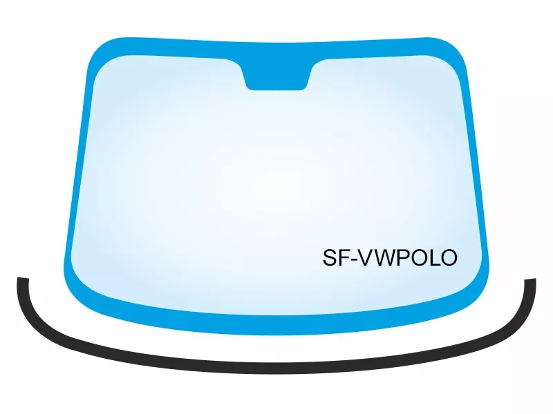 Молдинг лобового стекла (Снизу) Volkswagen Polo 09-20 - Артикул SFVWPOLO - Производитель Sat - Фото, Отзывы, Цены 
