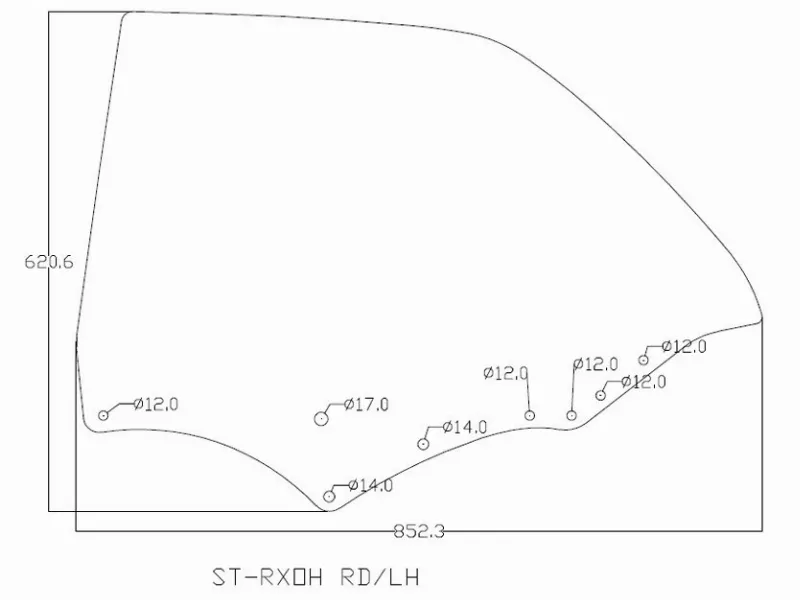 Стекло боковое опускное (Сзади/ Слева/ Цвет зеленый) Toyota Chaser (X100) 96-01 - Артикул SPGRXOHRDLH - Производитель Sat - Фото, Отзывы, Цены 