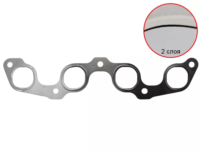 Прокладка выпускного коллектора SKODA OCTAVIA 98- 1,4/1,6 - Артикул ST032253039E - Производитель Sat - Фото, Отзывы, Цены 