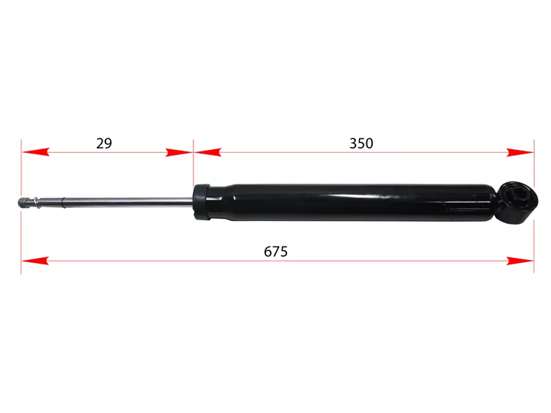 Амортизатор задний левый=правый -ST0436766 Sat для OPEL MOKKA