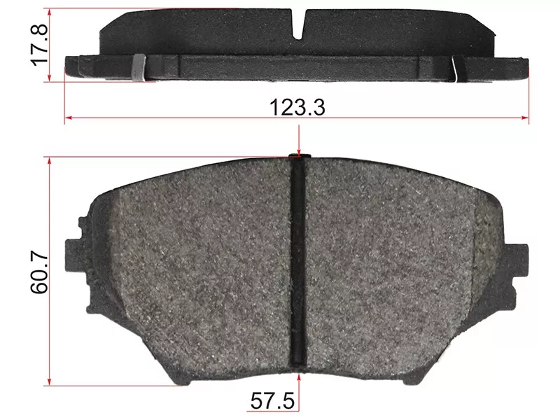 Колодки тормозные (Спереди) Toyota RAV4 (CA20) 00-05 - Артикул ST0446542130 - Производитель Sat - Фото, Отзывы, Цены 