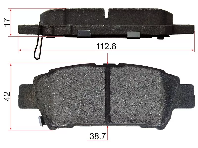 Колодки тормозные (Сзади) Toyota Ipsum (ACM20) 01-09 / Noah 07-13 - Артикул ST0446644010 - Производитель Sat - Фото, Отзывы, Цены 