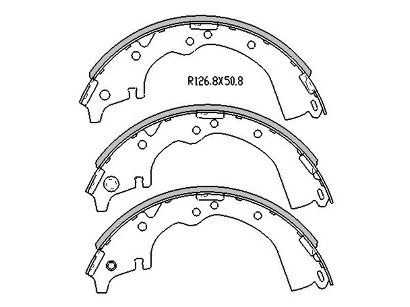 Колодки тормозные барабанные Toyota Crown 83-99 / Hiace 89-98 - Артикул ST0449528061 - Производитель Sat - Фото, Отзывы, Цены 