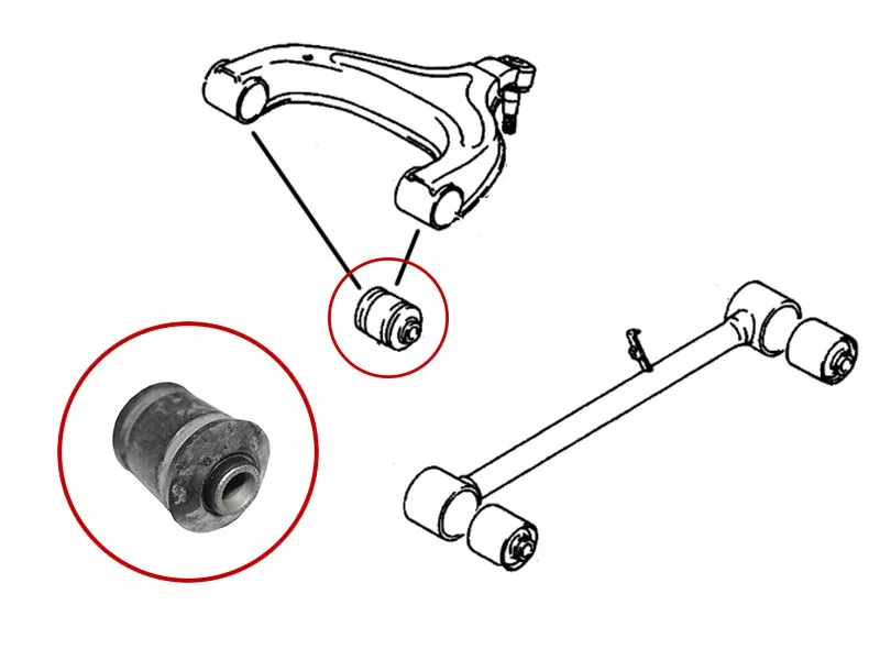 Сайлентблок рычага Suzuki Escudo 88-97 / Vitara 88-99 - Артикул ST0931912045 - Производитель Sat - Фото, Отзывы, Цены 