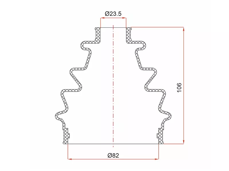 Пыльник шруса внутренний HONDA CIVIC ES/FIT GD9 - Артикул ST1050136 - Производитель Sat - Фото, Отзывы, Цены 