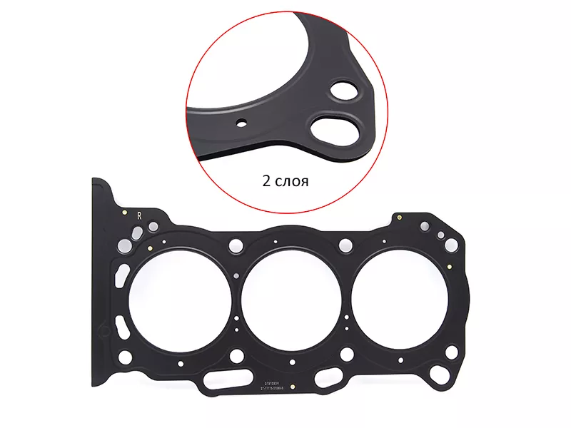 Прокладка ГБЦ TOYOTA/LEXUS 2GRFE/2GRFSE/2GRFXE 05- RH металл - Артикул ST1111531080S - Производитель Sat - Фото, Отзывы, Цены 