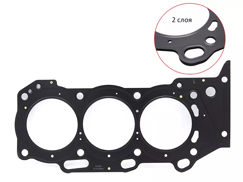 Прокладка ГБЦ TOYOTA/LEXUS 2GRFE/2GRFSE/2GRFXE 05- LH металл - Артикул ST1111631060S - Производитель Sat - Фото, Отзывы, Цены 