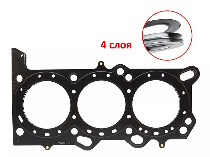 Прокладка ГБЦ SUZUKI ESKUDO/GRAND VITARA H27A 01- LH - Артикул ST1114252D01 - Производитель Sat - Фото, Отзывы, Цены 