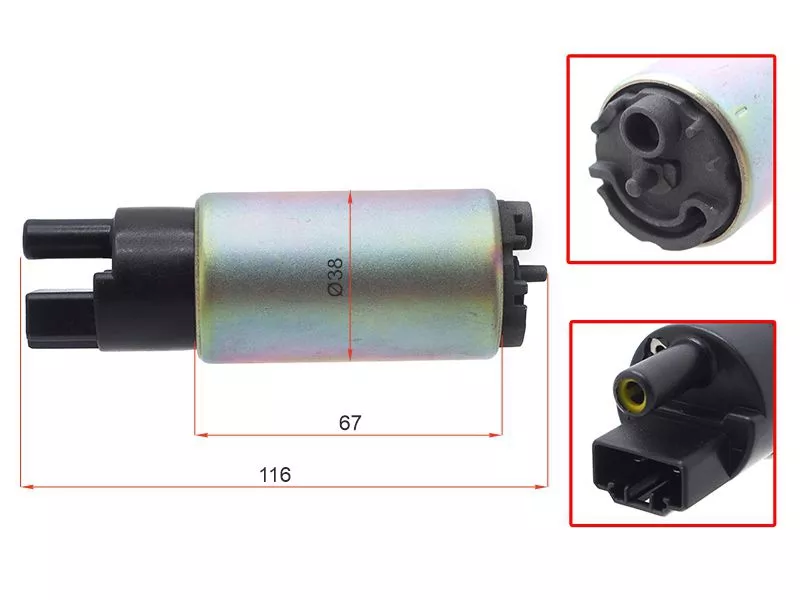 Топливный насос Toyota Land Cruiser (J200) 07-21 / Lexus LX 07-23 - Артикул ST1120034 - Производитель Sat - Фото, Отзывы, Цены 