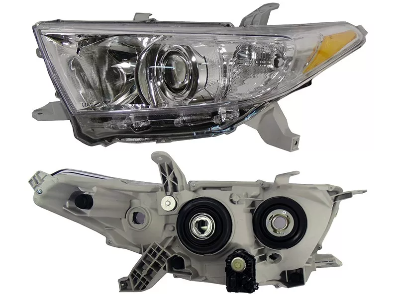 Фара Toyota Highlander 10-13 (Слева/ Галоген/ С электрокорректором) - Артикул ST1121135L - Производитель Sat - Фото, Отзывы, Цены 